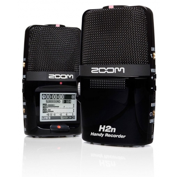Zoom H2N, PCM, MP3, PCM, WAV, 48 - 320 Kbit/Sek, LCD, 128 x 64 Pixel, 400 mW