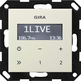 More about Gira 228401 UP-Radio RDS ohne Lautsprecher System 55 Cremeweiß