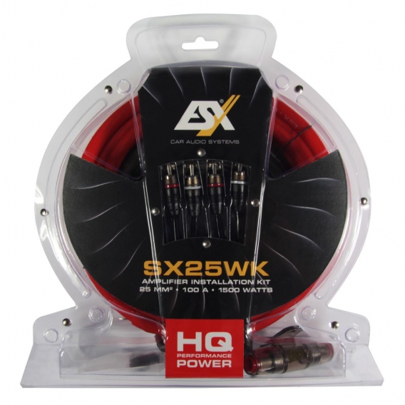 ESX SX25WK Kabelset 25mm² Verstärker-Anschlusskit