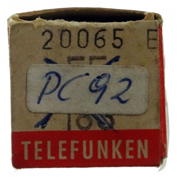 Elektronenröhre PC92 Telefunken ID17559