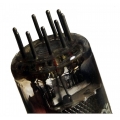 ECH81 Triode-Heptode, Mesh-Gitter. Eine Radioröhre von Philips Miniwatt. ID16464