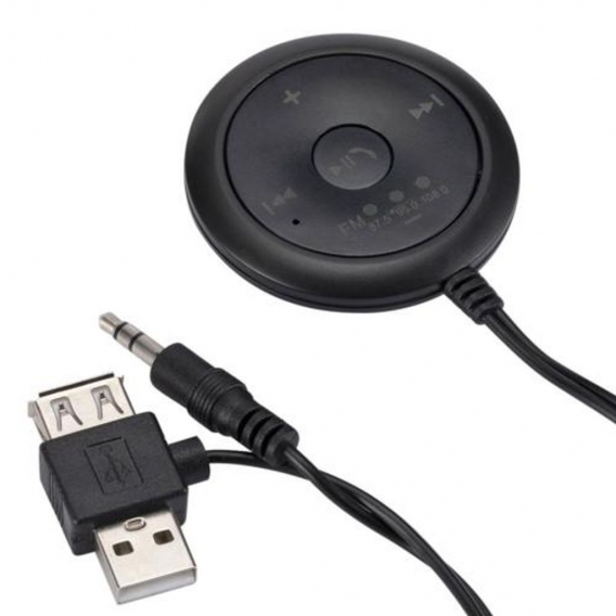 Universal Wireless Auto MP3 Player Kunststoff Kopfhörer Audio Empfänger und Sender Adapter für Auto Stereo FM Radio Auto Freispr