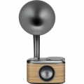 CP-100D Digitaler Bluetooth-Lautsprecher mit DAB+ und FM !, Farbe:Lightwood - Grey