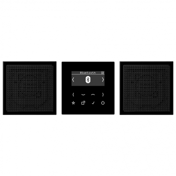 Jung DABLS2BTSW Smart Radio DAB+ mit Bluetooth - Set St