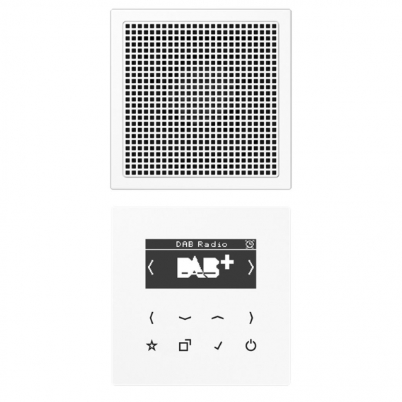 Jung DABLS1WW DAB+ Set Mono Smart Radio