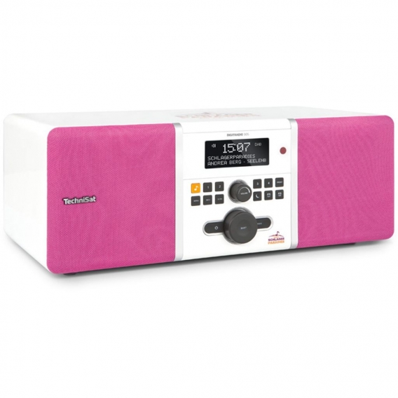 TechniSat DigitRadio-305 Schlagerp.,weiß/pink DAB+