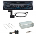 Sony DSX-A510BD Bluetooth DAB USB AUX Einbauset für Dacia Logan Sandero bis 2011