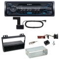 Sony DSX-A510BD Bluetooth Digitalradio USB AUX Einbauset für Ford Fusion Fiesta