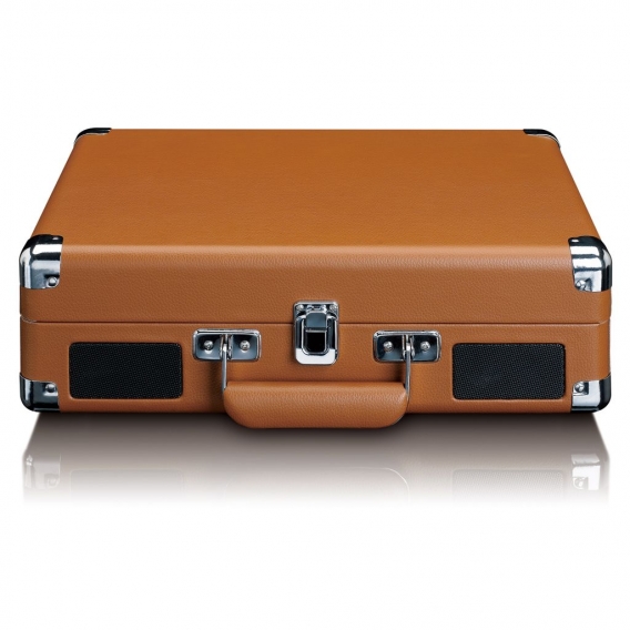 Lenco TT-10BN - Kofferplattenspieler mit Lautsprechern - Braun