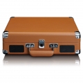Lenco TT-10BN - Kofferplattenspieler mit Lautsprechern - Braun