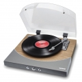 ION Audio 125088214, Audio-Plattenspieler mit Riemenantrieb, Automatisch, Silber, Holz, 33,45,78 RPM, 33,45,78 RPM