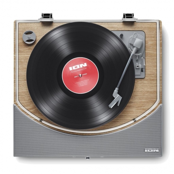 ION Audio 125088214, Audio-Plattenspieler mit Riemenantrieb, Automatisch, Silber, Holz, 33,45,78 RPM, 33,45,78 RPM