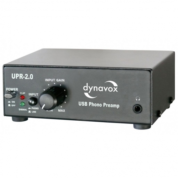 Dynavox USB-Phono-Vorverstärker UPR-2.0 schwarz