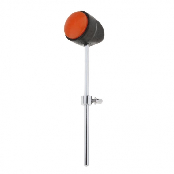 Bass Drum Pedal Hammer Beater Gummi Beater 19,5 cm Lange für Percussion Teile Accs Farbe Schwarz Orange
