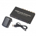 HDMI Audio Extractor Unterstützung 5.1ch 4k 3D HDMI Audio Splitter Adapter