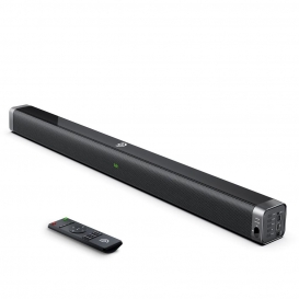 More about Bomaker Soundbar für TV Gerät, 2.0 Bluetooth Soundbar TV, 120 dB 37 Zoll Lautsprecher mit Surround-Sound, mit AUX, USB, Optisch 