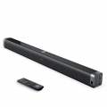 Bomaker Soundbar für TV Gerät, 2.0 Bluetooth Soundbar TV, 120 dB 37 Zoll Lautsprecher mit Surround-Sound, mit AUX, USB, Optisch 