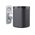 deleyCON 2 Lautsprecher-Boxen Wandhalterung für SONOS Play 1 schwenkbar drehbar neigbar Full-Motion Halterung Wand-Halter Multir