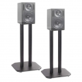 Duronic SPS1022 – 40 Twin Lautsprecherständer 40 cm schwarze Metall Basis / 40 cm Höhe / geeignet für Lautsprecher – Hi-Fi und H