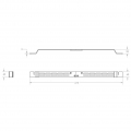 Flexson Wandhalterung für Sonos Arc Lautspecher (Mehrpunkt-Befestigung, Stahl)