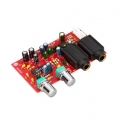 Audio-Leistungsverstärkermodul Hochleistungs-Audioempfänger Stabile Lautsprecher Lautstärkeregelung Stereo DC 12V Stromversorgun