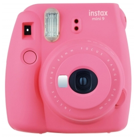 More about Fujifilm Instax Mini 9, Sofortbildkamera, Farbe Flamingo-Rosa mit Selfie-Spiegel