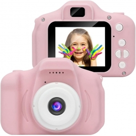 More about Kinderkamera, Kamera für Kinder, Digitale Kinderkameras mit 3,5-Zoll-Bildschirm 8,0 MP 1080P HD-Kamera, Wiederaufladbare Spielze