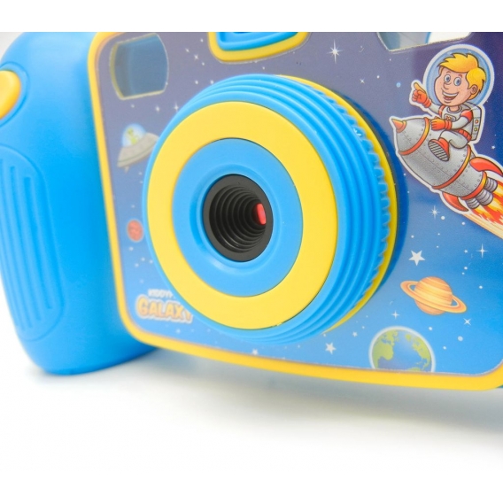 Easypix Kinder Digitalkamera KiddyPix Galaxy (Blau)