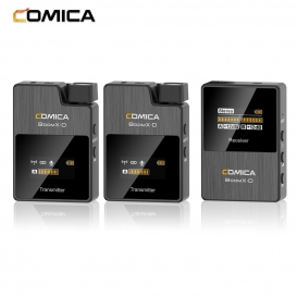 More about COMICA BoomX-D D2 Ein-Trigger-Zwei 2,4-G-Digital-Funkmikrofonsystem 50 m effektive Reichweite 3,5-mm-Schnittstelle fuer spiegell