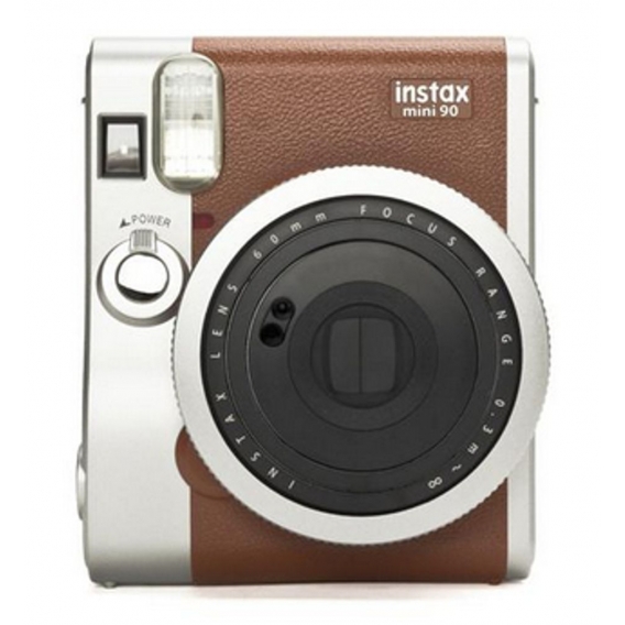 Fujifilm Instax Mini 90 Neo Classic Sofortbildkamera braun