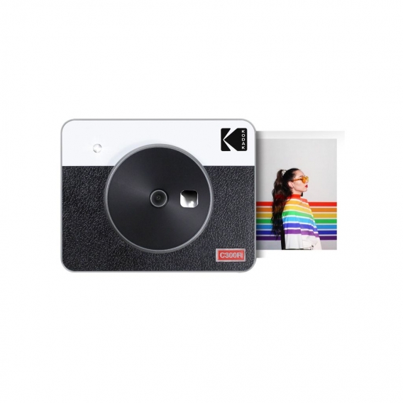 Kodak MINI SHOT Combo 3 Retro C300R 10 Megapixel Sofortbildkamera, CMOS-Sensor, 4,32 cm (1,7 Zoll) Display, NO