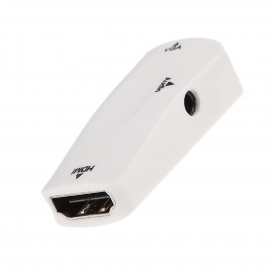 More about 1x HDMI-Buchse an VGA-Adapter , 1x 3,5 mm Audiokabel 白色 wie beschrieben