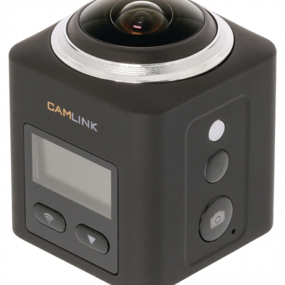 Camlink CL-AC360 Action Kamera Full-HD 2K 220° WLAN Mikrofon Speicherkarte App