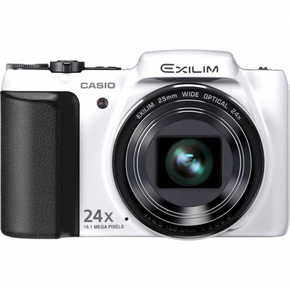 Casio EXILIM EX-H50, 16,1 MP, 4608 x 3456 Pixel, CCD, 24x, HD, Weiß