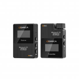 More about COMICA BoomX-D PRO D1 One-Trigger-One 2,4-G-Dual-Channel-Funkmikrofonsystem, integrierte 8-G-Speicherkarte, digitale und analoge