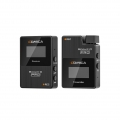 COMICA BoomX-D PRO D1 One-Trigger-One 2,4-G-Dual-Channel-Funkmikrofonsystem, integrierte 8-G-Speicherkarte, digitale und analoge