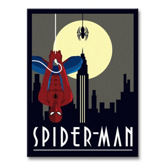 Marvel Deco Spider-Man Hanging - Leinwandbild 30x40 cm