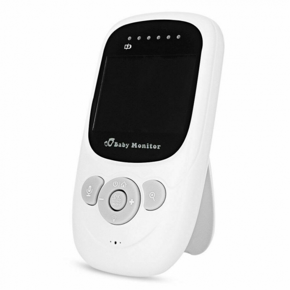 2,4-Zoll-LCD-Babyphone Zwei-Wege-Audio 2,4-G-kabellose Temperaturerkennung Nachtsicht-Heimsicherheitskamera Eingebaute Schlaflie