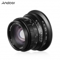 Andoer 35mm F1.4 Kameraobjektiv mit manuellem Fokus Vollformat Objektiv mit grosser Blende Ersatz Canon EOS R / RP / R5 / R6 HF-