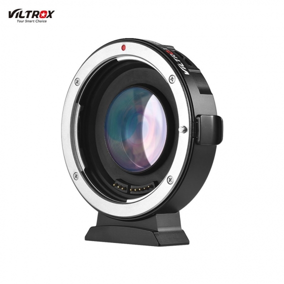 Viltrox EF-M2 Autofokus Objektiv Mount Adapter 0.71X fuer Canon EOS EF Objektiv zu Micro Four Thirds (MFT, M4 / 3) Kamera