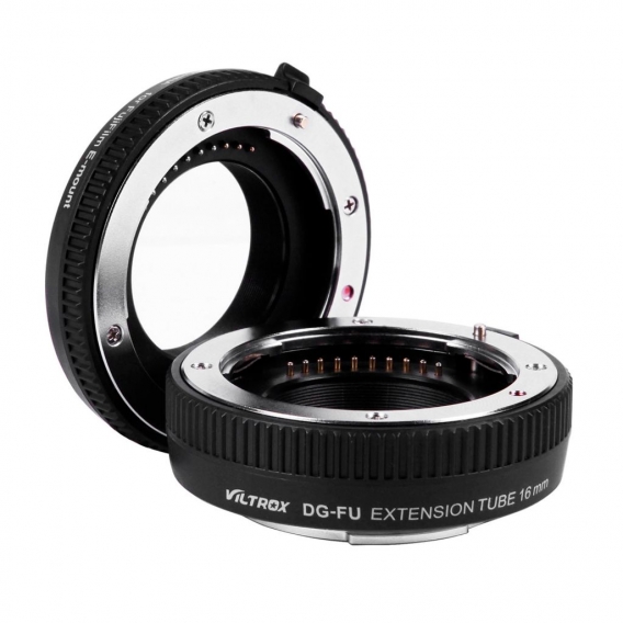 Viltrox DG-FU Autofokus AF Zwischenring Ring Verlaengerungsrohr 10mm 16mm Set Metallfassung fuer Fujifilm X Montieren Makro-Obje