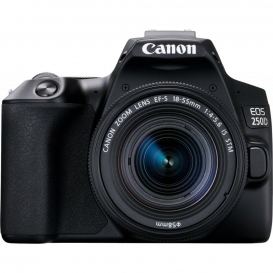 More about Canon EOS 250D + EF-S 18-55mm f/4-5.6 IS STM, 24,1 MP, 6000 x 4000 Pixel, CMOS, 4K Ultra HD, Touchscreen, Schwarz