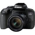 Canon EOS 800D + EF-S 18-55mm 4.0-5.6 IS STM, 24,2 MP, 6000 x 4000 Pixel, CMOS, 10x, Full HD, Schwarz