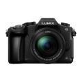 Panasonic Lumix DMC-G81 + G VARIO 12-60mm, 16 MP, 4592 x 3448 Pixel, Live MOS, 4K Ultra HD, Touchscreen, Schwarz