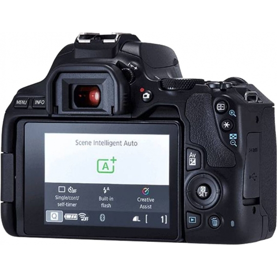 Canon EOS 250D / Rebel SL3 / EOS KISS X / EOS 200D MARK II & 18-55 / 4.0-5.6 EF-S IS STM 24,1 Megapixel DSLR-Kamera-Kit mit Obje