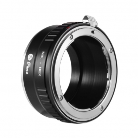 More about Fikaz NIK-NEX Adapterring zur Objektivmontage Aluminiumlegierung Kompatibel mit Nikon S / D-Objektiven zu spiegellosen Kameras m