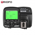 TRIOPO G1 Dualer TTL-Funkausloeser mit Breitbild-LCD-Display 1 / 8000s HSS 2,4G-Funkuebertragung 16 Kanaele fuer Kameras der Can