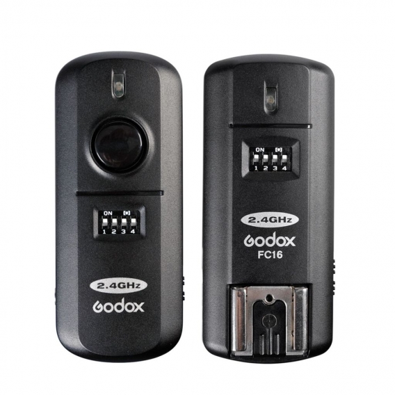 Godox FC-16 2,4 GHz 16 Kan?le Wireless Remote Flash-Studio Strobe-Trigger Shutter fš¹r Nikon D5100 D90 D7000 D7100 D5200 D3100 D