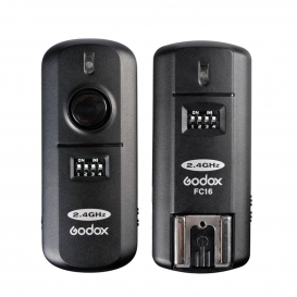 More about Godox FC-16 2,4 GHz 16 Kan?le Wireless Remote Flash-Studio Strobe-Trigger Shutter fš¹r Nikon D5100 D90 D7000 D7100 D5200 D3100 D