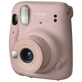 More about Fujifilm Instax Mini 11 Sofortbildkamera blush-pink Kamerablitz Fujinon-Objektiv